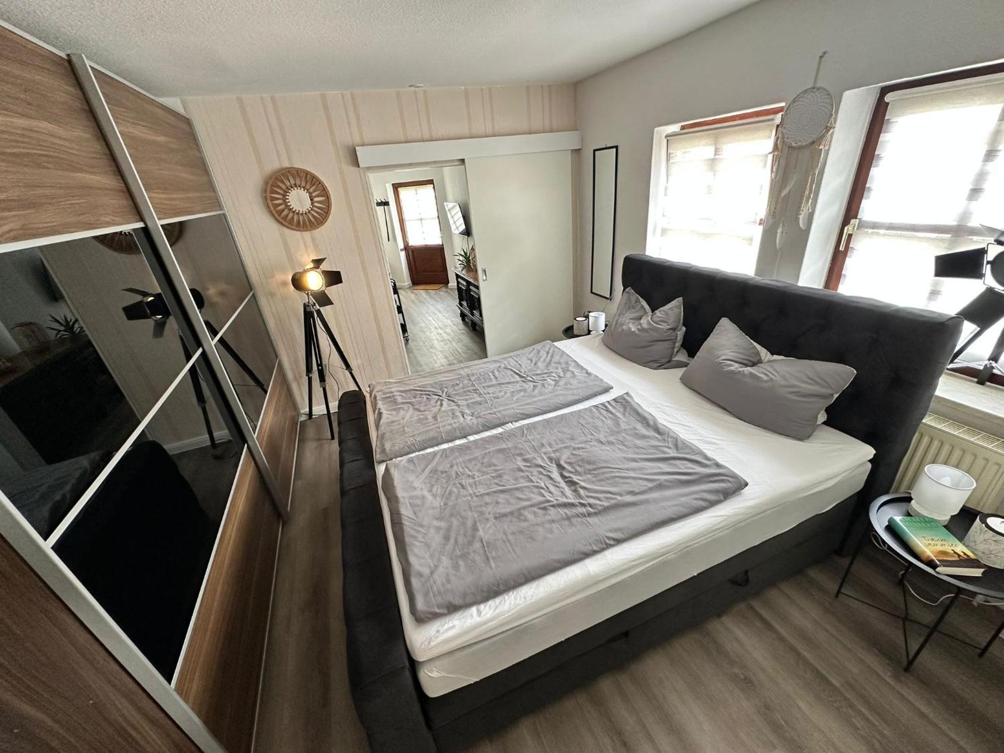 Ferienwohnung Am Strom Росток Екстериор снимка